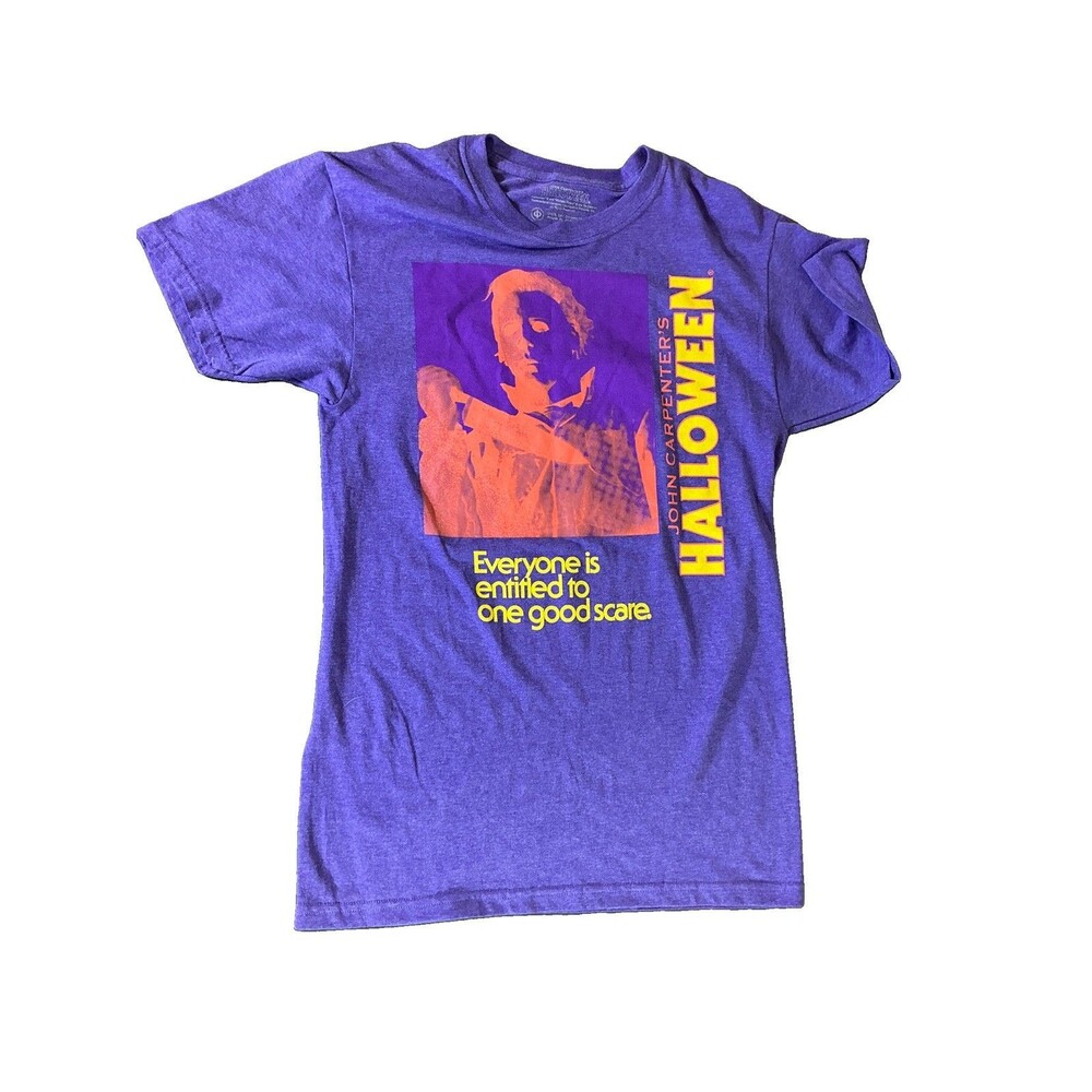 Michael Myers Halloween John Carpenter One Good Scare T Shirt Size Small Tee